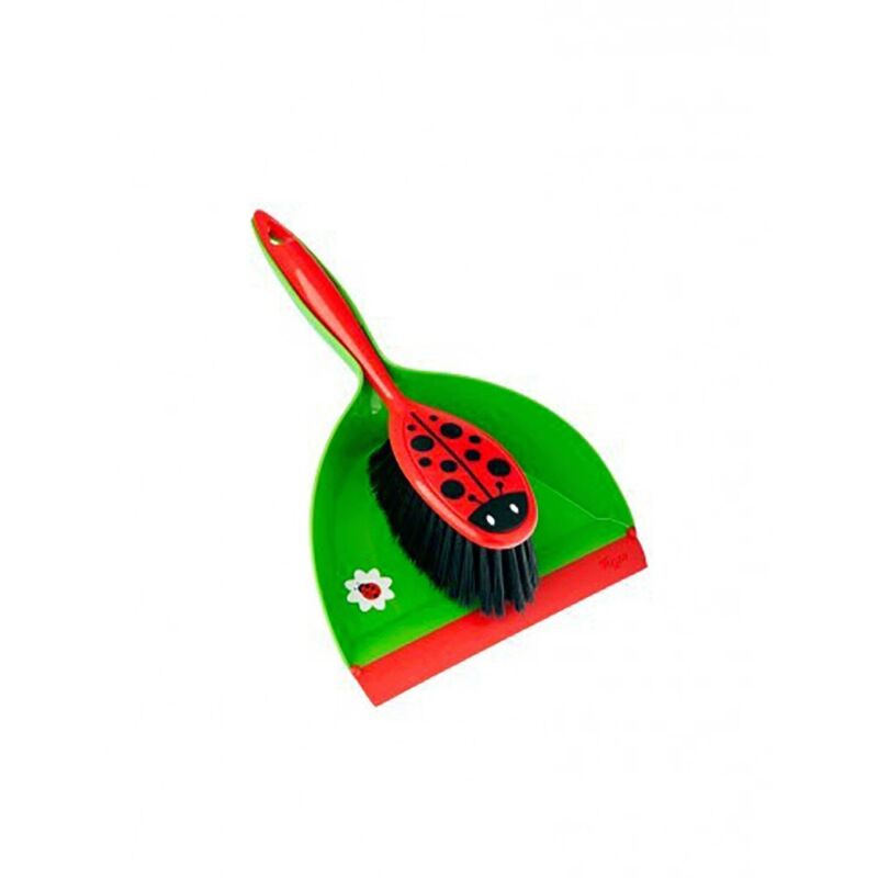 foto del prodotto pelle e scopa coccinella