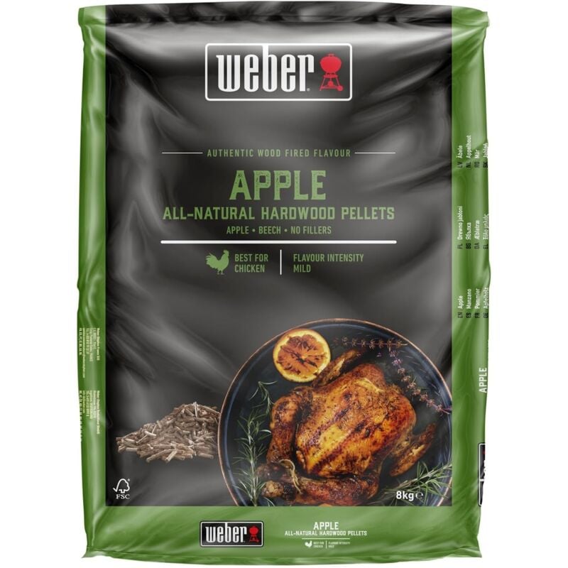 foto del prodotto pellet di legno fsc weber melo cod. 3401055