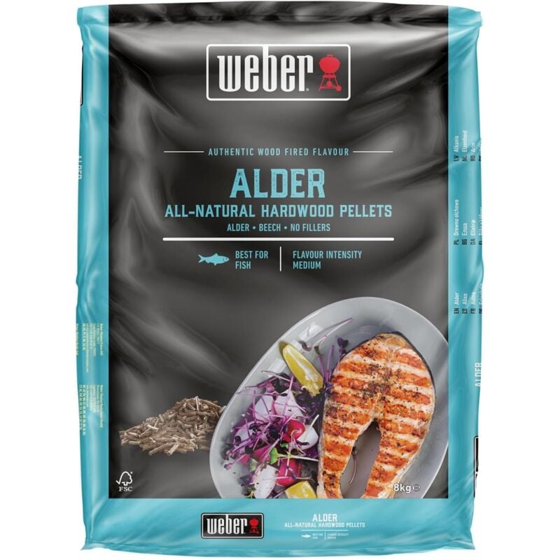 foto del prodotto pellet di legno fsc weber ontano cod. 3401052