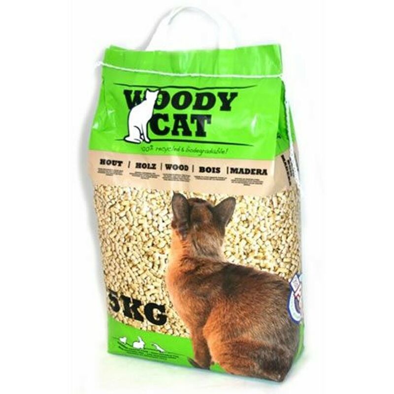 foto del prodotto pellet woody cat 8 litri offerta esclusiva
