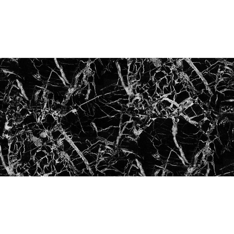 foto del prodotto pellicola a film ecologica decorativa autoadesiva marmo nero packaging 45cm x 300cm