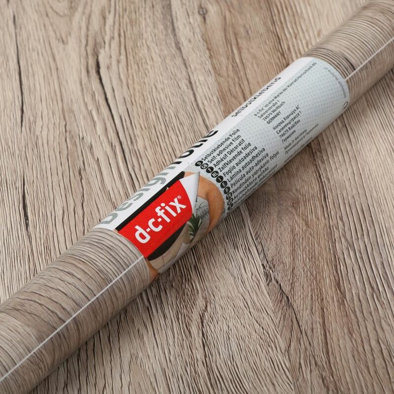 foto del prodotto pellicola adesiva d c fix 45x200 cm quercia sanremo