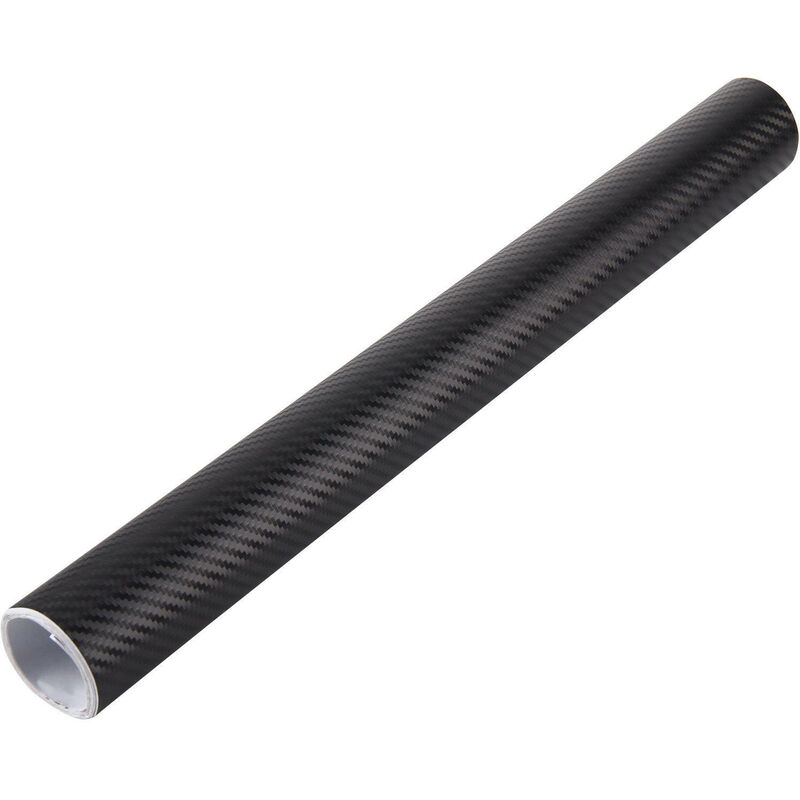 foto del prodotto pellicola adesiva in carbonio 3d termoconformabile car wrapping larghezza 25mm x 2mt