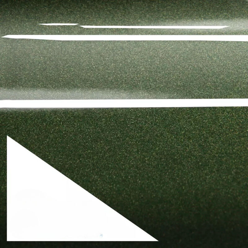 foto del prodotto pellicola adesiva lucido metallizzato british green apa made in italy car wrapping h152 misura 152cm x 100cm