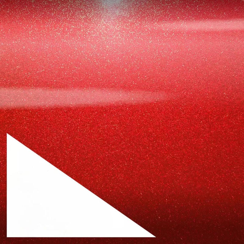 foto del prodotto pellicola adesiva metallizzato opaco fire red apa made in italy car wrapping h150 misura 150cm x 300cm