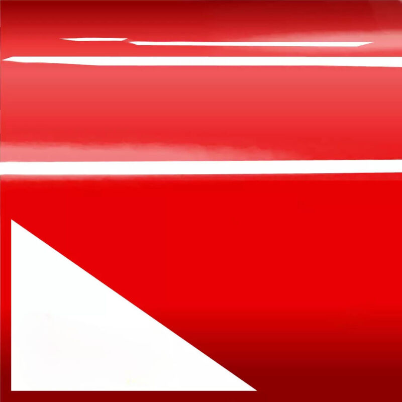 foto del prodotto pellicola adesiva rosso lucido apa made in italy car wrapping h152 misura 152cm x 300cm