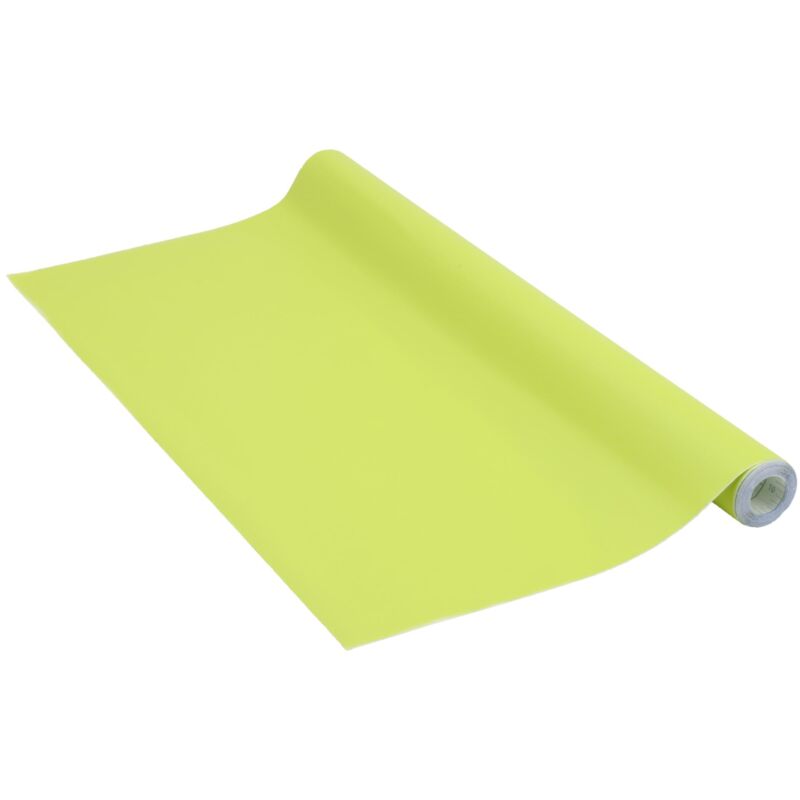 foto del prodotto pellicola adesiva, verde anice verde chiaro, 67,5cm x 3m, spessore 160 , pellicola autoadesiva per mobili o cucina, carta da parati, pvc senza