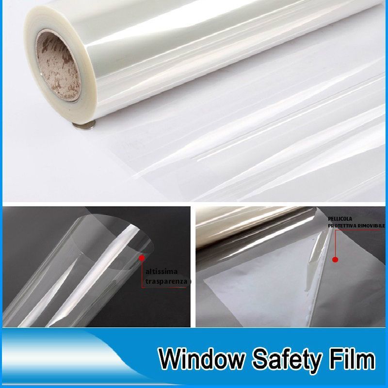 foto del prodotto pellicola anti sfondamento 3m safety s40 misura 101cm x 1mt
