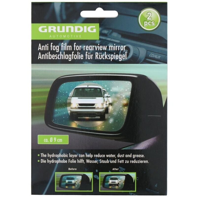 foto del prodotto pellicola antipioggia per specchietto retrovisore 9cm - grundig