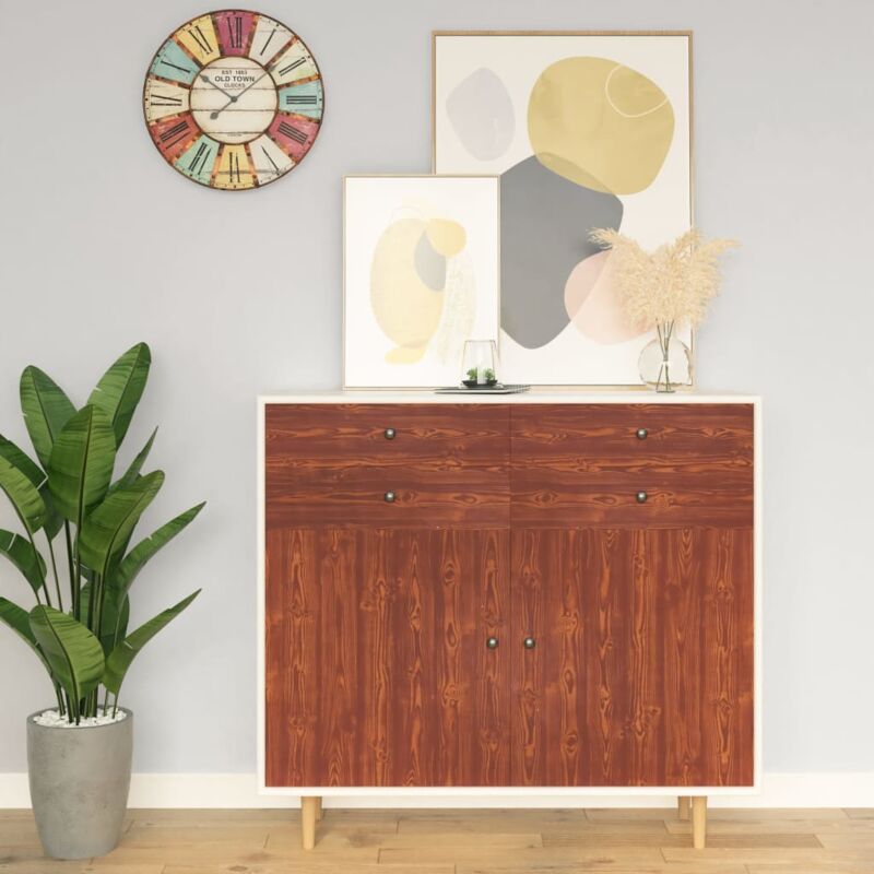 foto del prodotto pellicola autoadesiva per mobili acacia 500x90 cm in pvc vidaxl