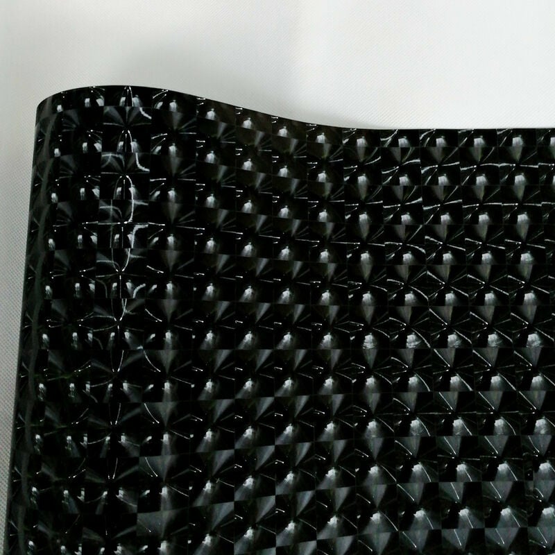 foto del prodotto pellicola car wrapping adesiva 3d lucida occhi di gatto di alta qualit misura 152cm x 100cm