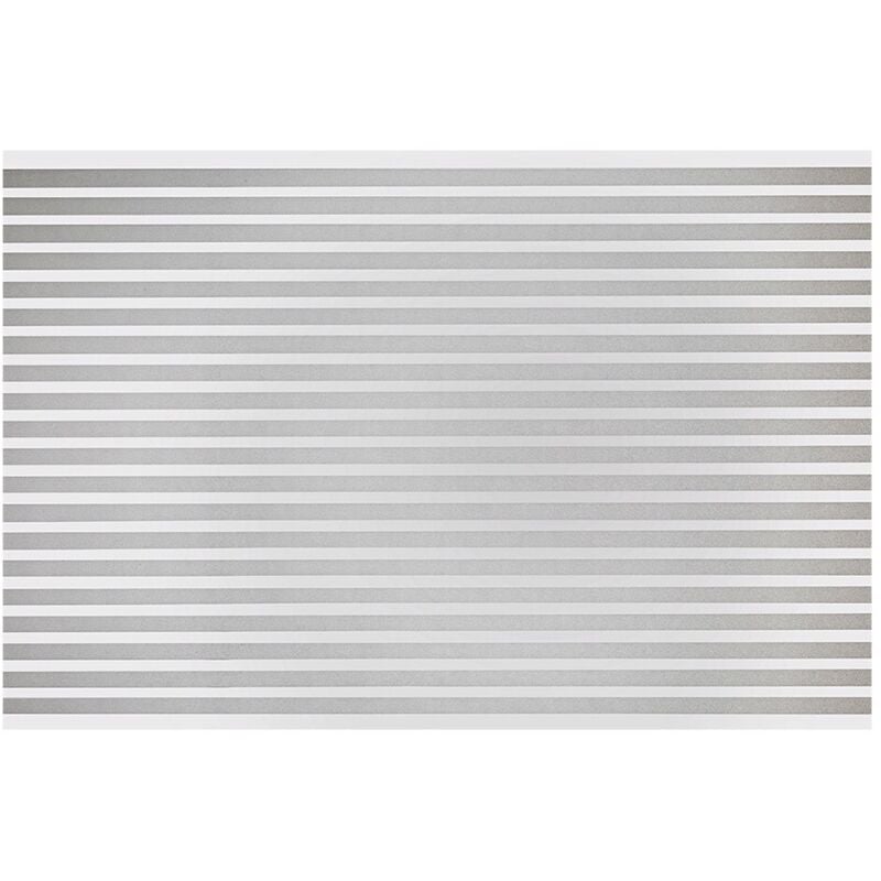 foto del prodotto pellicola elettrostatica 45x200 a righe per vetri box doccia e finestre