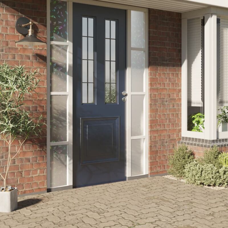 foto del prodotto pellicola finestra smerigliata motivo arcobaleno 3d 45x2000 pvc vidaxl