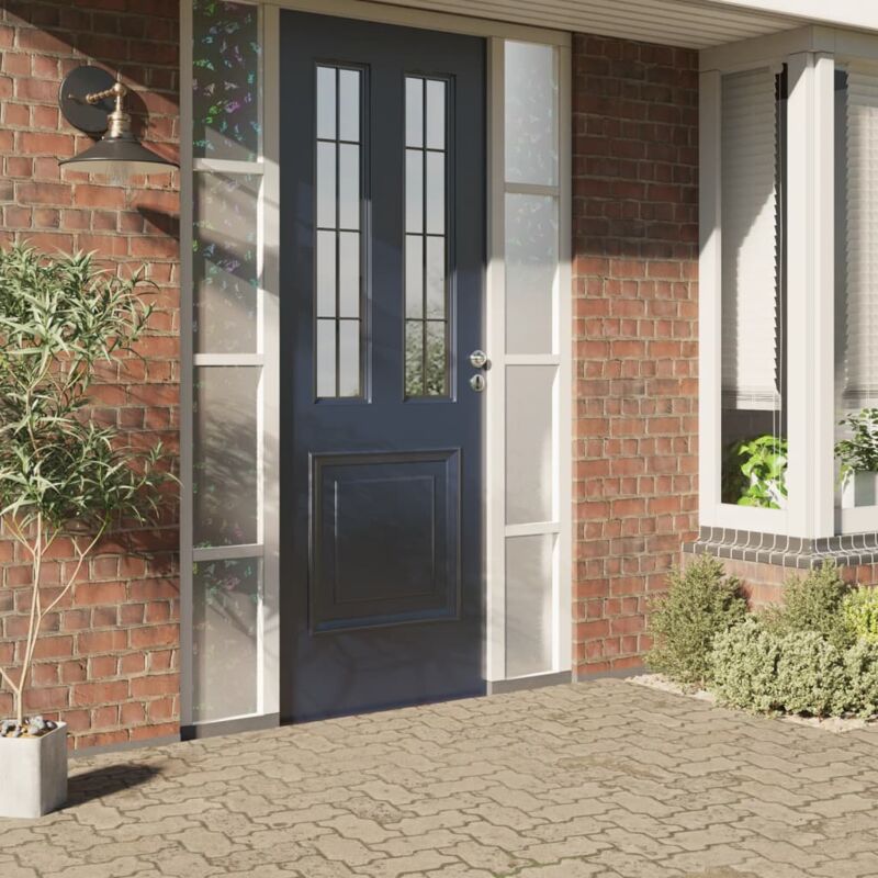 foto del prodotto pellicola finestra smerigliata motivo arcobaleno 3d 60x500 pvc vidaxl