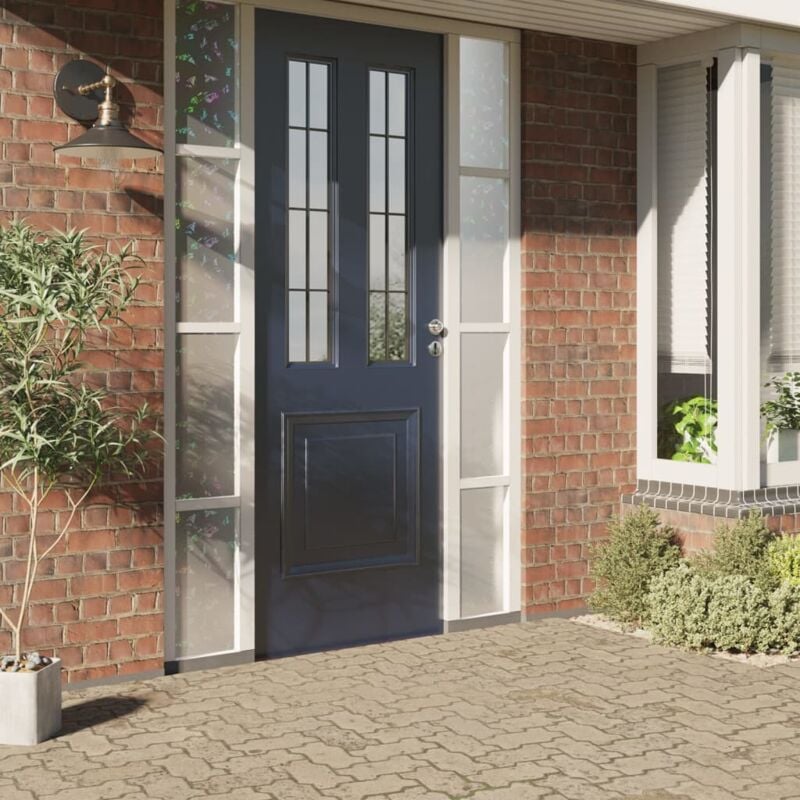 foto del prodotto pellicola finestra smerigliata motivo arcobaleno 3d 90x1000 pvc vidaxl