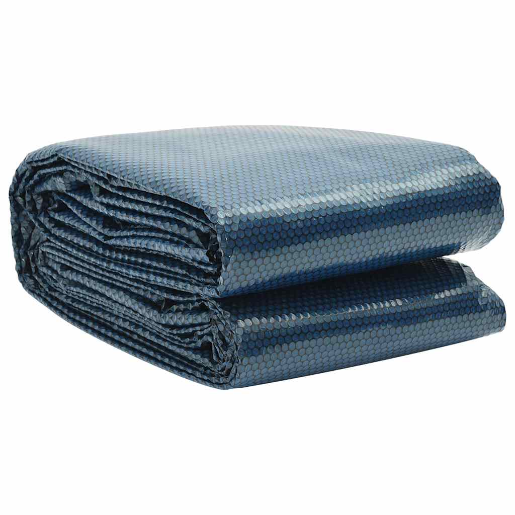 foto del prodotto pellicola galleggiante solare pe piscina 549x274 cm nero e blu cod mxl 59642