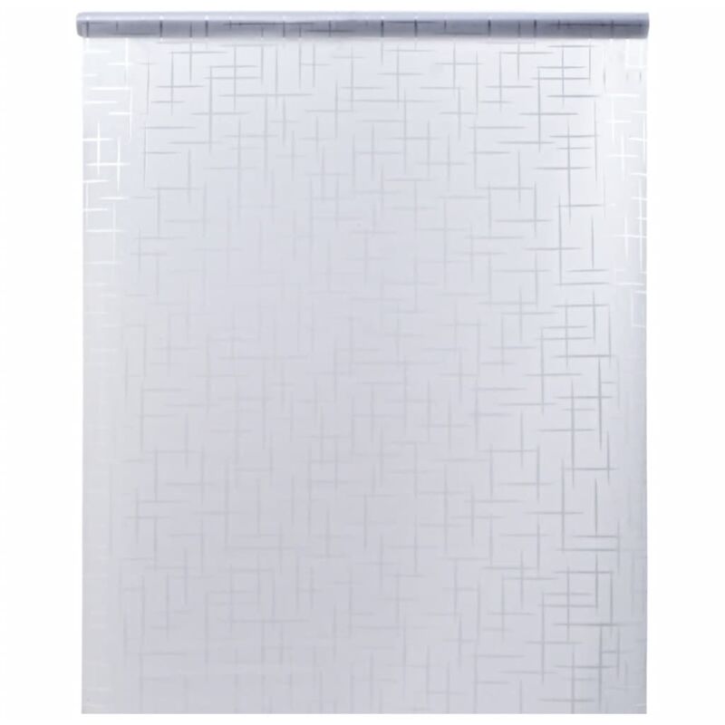 foto del prodotto pellicola per finestra smerigliata motivo stella 90x500 cm pvc vidaxl