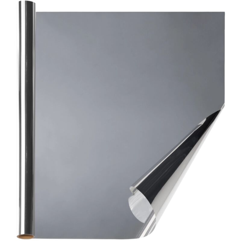 foto del prodotto pellicola per vetri linea privacy effetto specchio 75x160 cm.