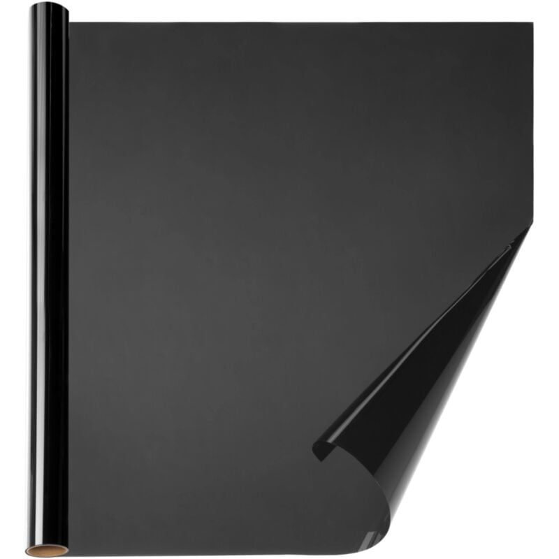 foto del prodotto pellicola per vetri linea privacy nero oscurante 75x160 cm.