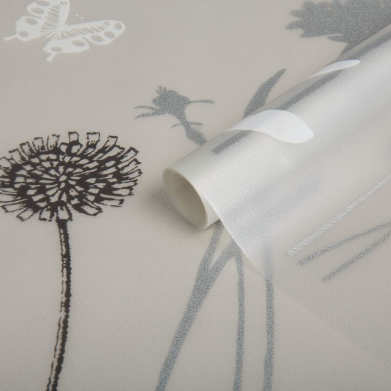 foto del prodotto pellicola vetri finestre privacy adesivo statico premium blossom oscurante opaca anti uv decorative impermeabile per cucina, casa, ufficio, bagno,