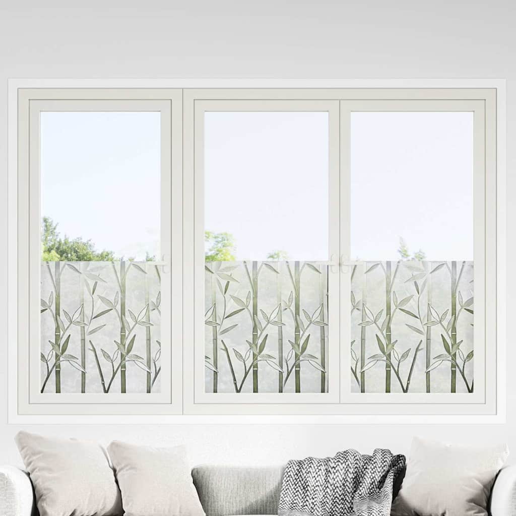 foto del prodotto pellicole per finestre smerigliate 2pz motivo bamb in pvc