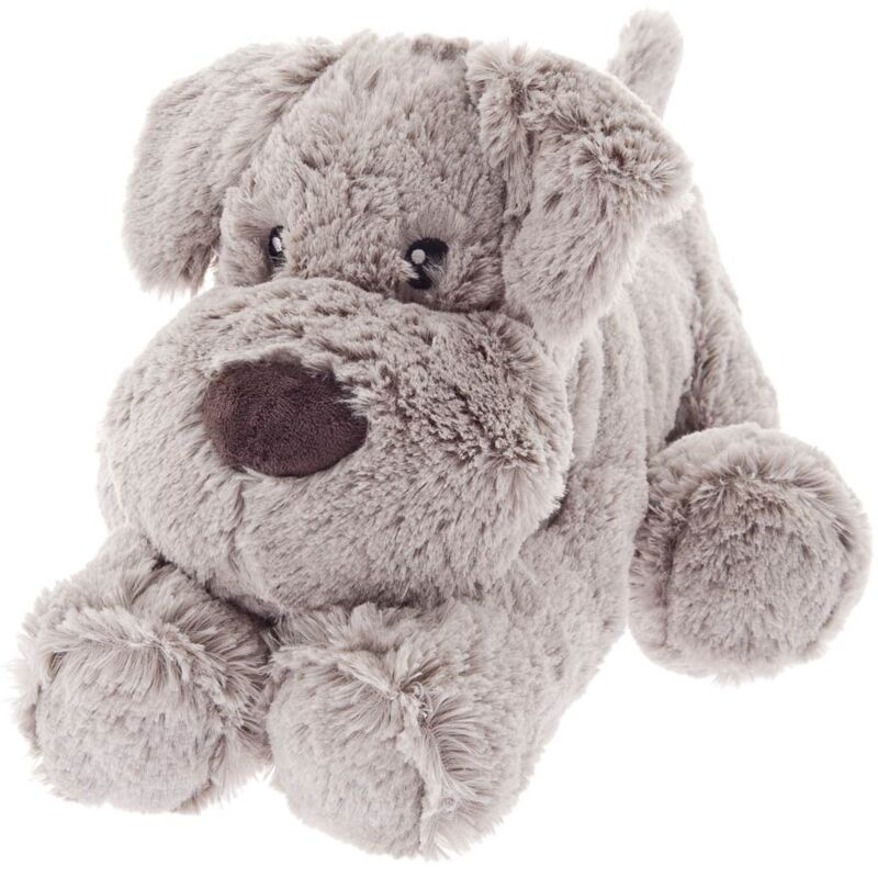 foto del prodotto peluche cagnolino ferribiella con squeaker e crackle per cani