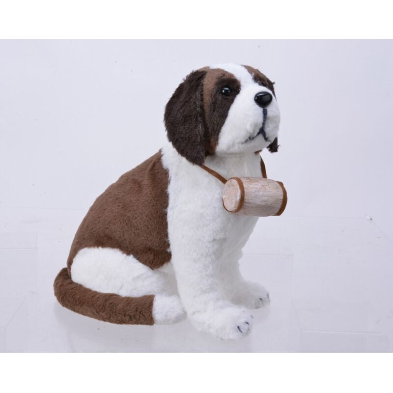 foto del prodotto peluche cane san bernardo h40cm