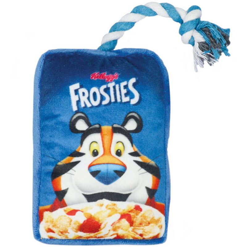 foto del prodotto peluche per cani con corda kellog s frosties