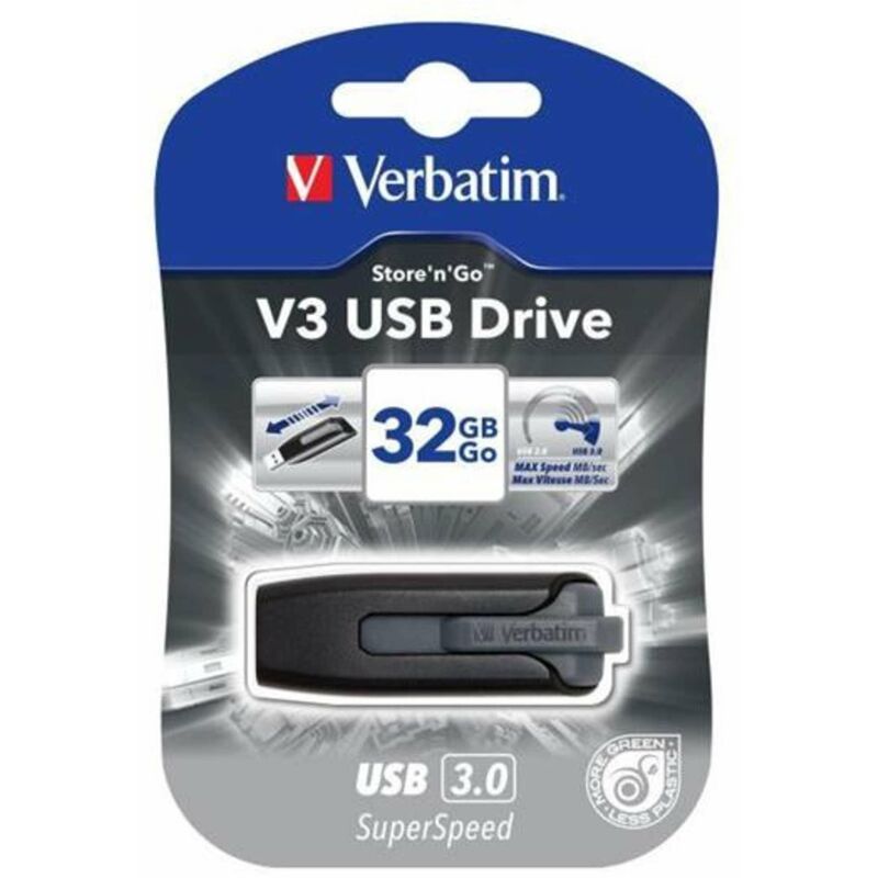 foto del prodotto pen drive v3 store n go 32gb usb3.0 49173 nera