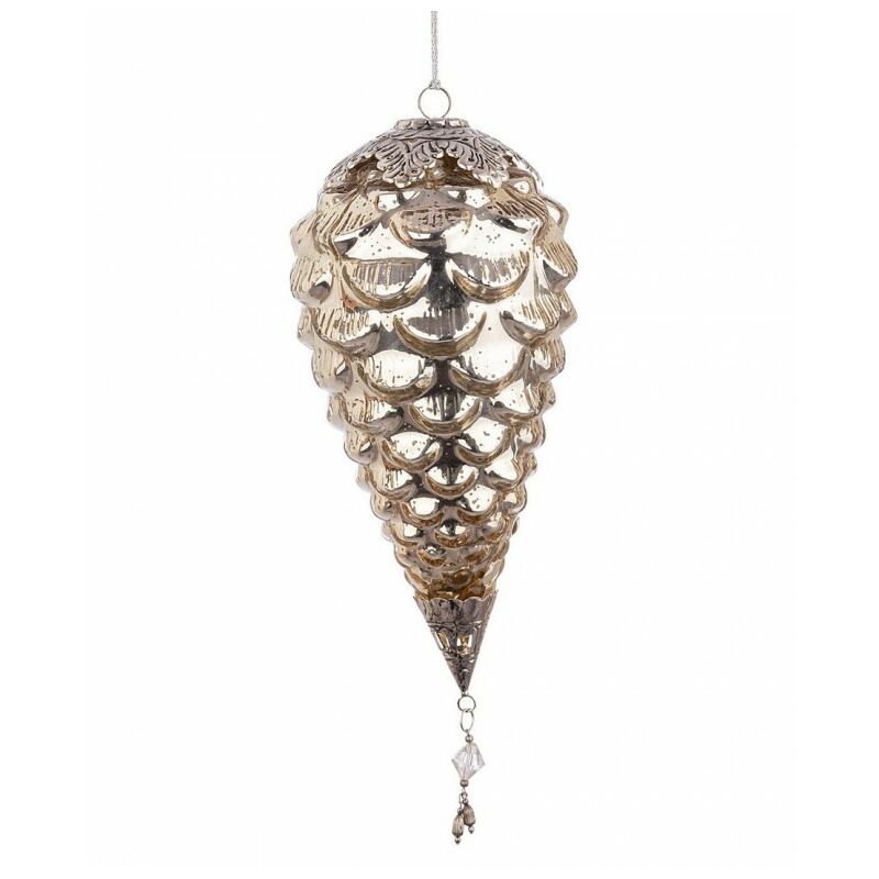 foto del prodotto pendaglio fascinate pigna oro d140mm 4 pezzi 