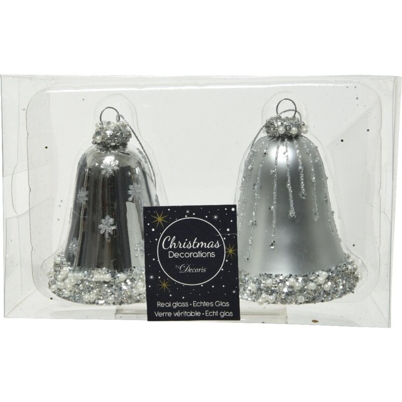 foto del prodotto pendaglioendino 2 campane argento 100x200