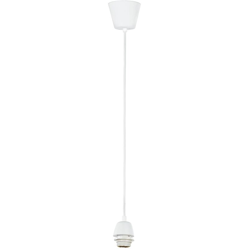 foto del prodotto pendel bianco plastica e27