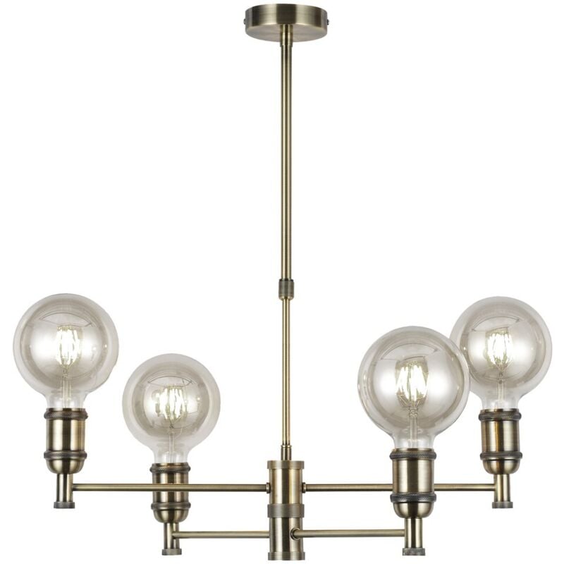 foto del prodotto pendente miyako in oro antico 4xe27