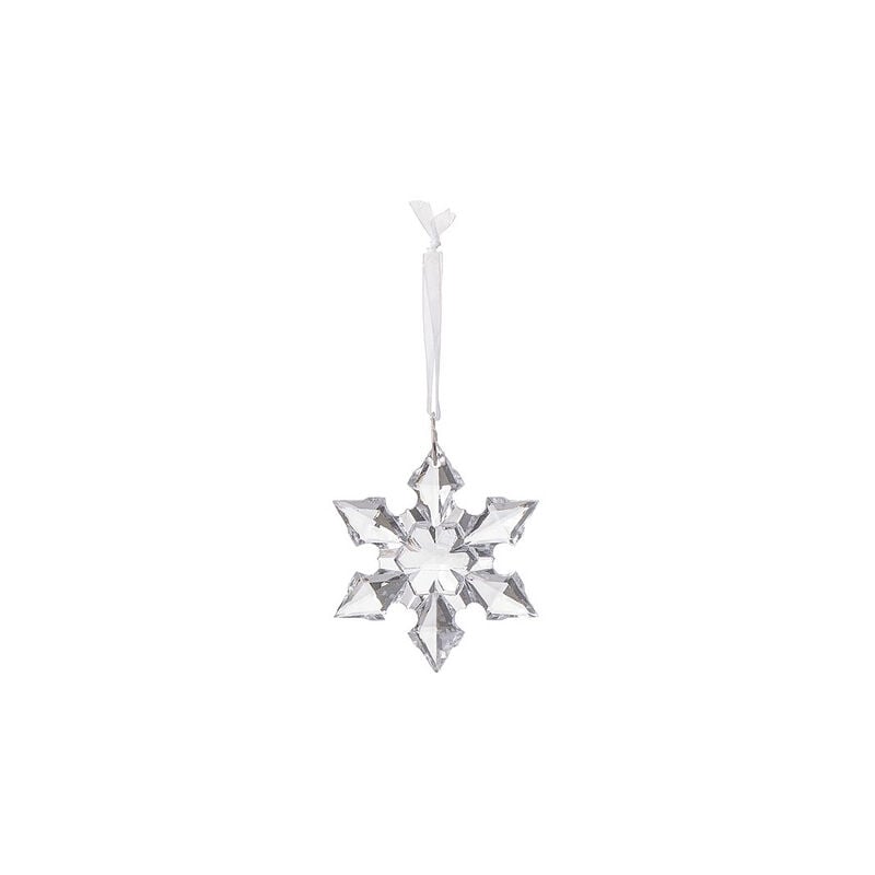 foto del prodotto pendente per l albero di natale a forma di fiocco di neve