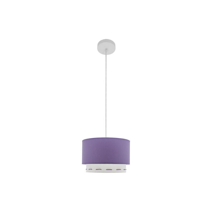 foto del prodotto pendente trazos 1xe27 lilla regx30x30 cm