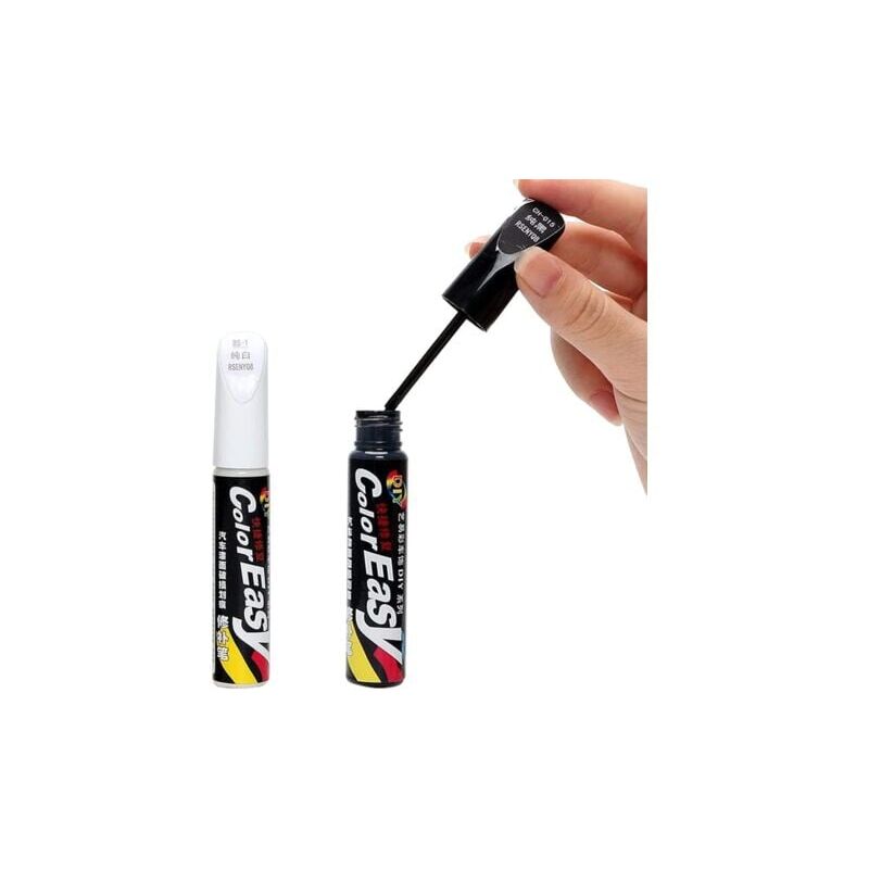 foto del prodotto penna per ritocchi vernice auto, penna per ritocchi vernice auto, penna per ritocchi vernice auto, penna per ritocchi vernice auto, 2 pezzi (nero +