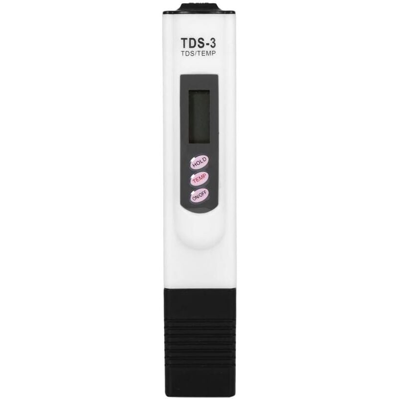 foto del prodotto penna per test della qualit dell acqua, tester tds 0 9990 ppm temp, bianco