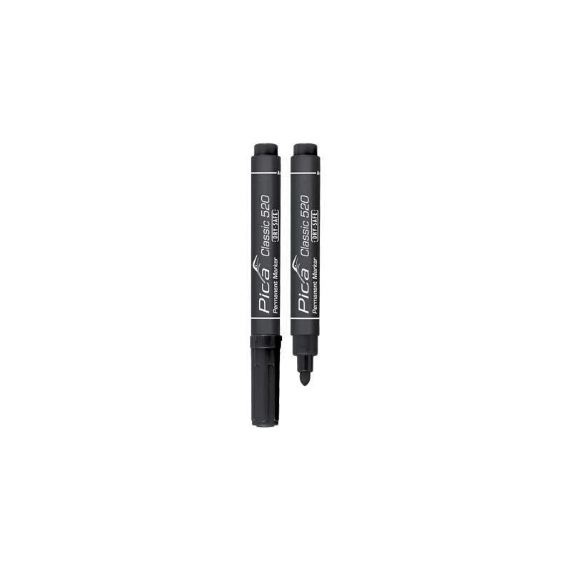 foto del prodotto pennarello classic 520 46 pica nero punta tonda