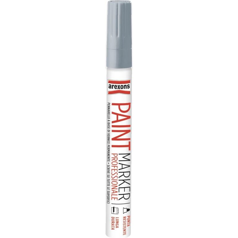 foto del prodotto pennarello indelebile ideale per utilizzo esterno 10 ml giallo 12 pezzi