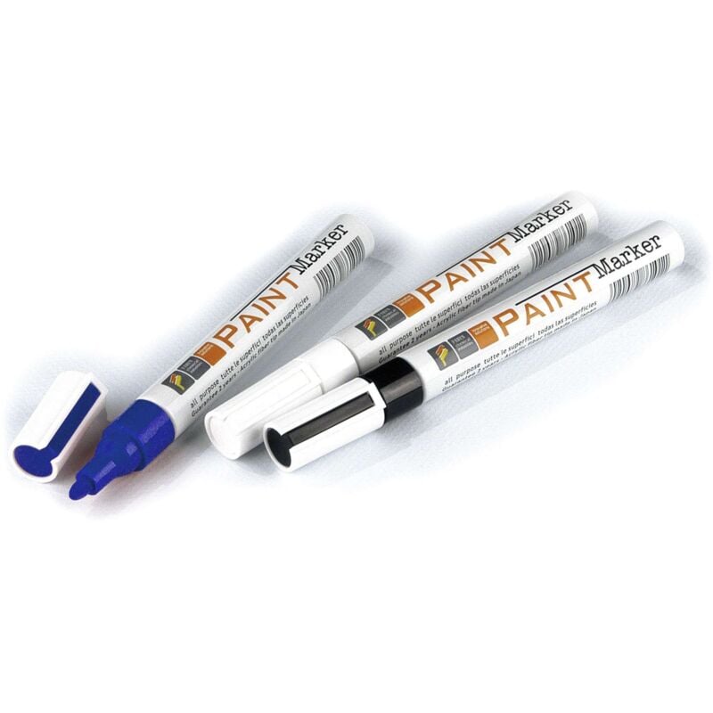 foto del prodotto pennarello paint marker blu 12 pz
