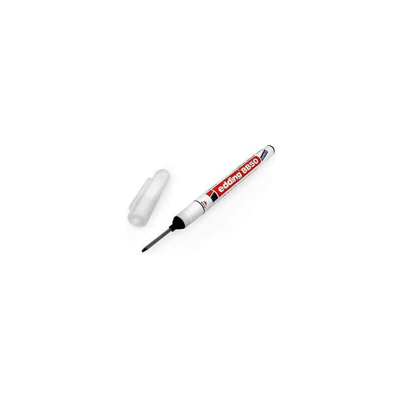 foto del prodotto pennarello permanente con punta allungata molto fine da 1 mm.