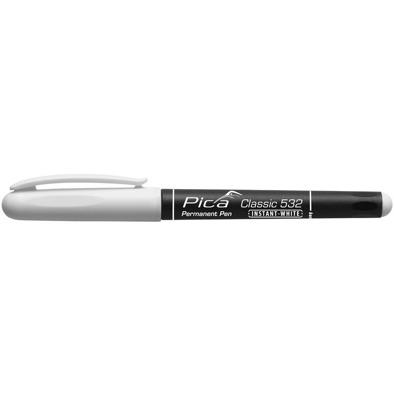 foto del prodotto pennarello pica classic instant p.fine white