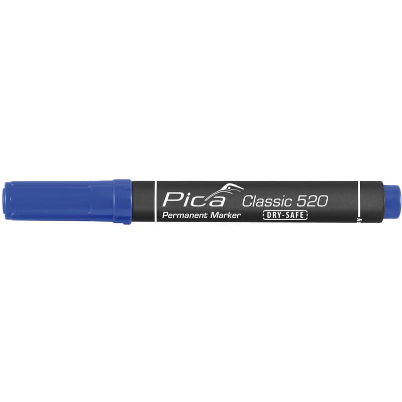 foto del prodotto pennarello pica classic punta tonda blu