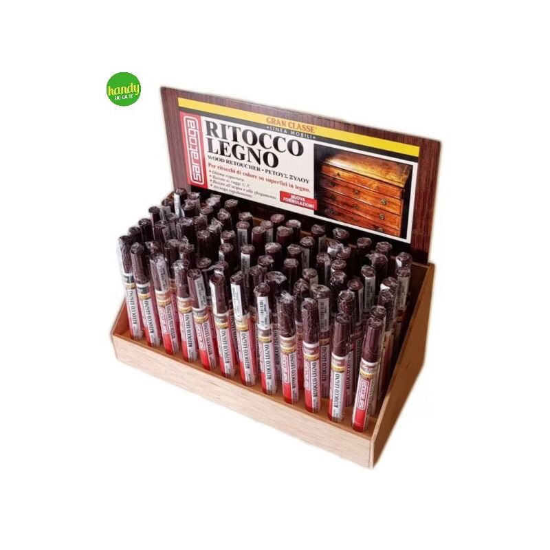 foto del prodotto pennarello saratoga paint legno noce scuro