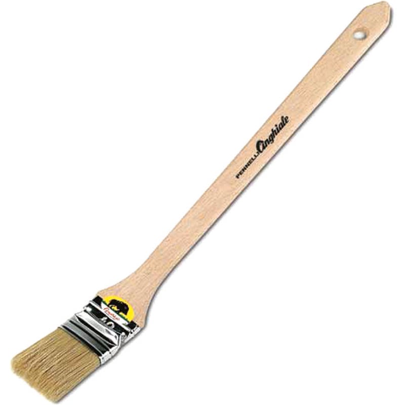 foto del prodotto pennelli cinghiale pennello radiatore setola bionda serie 593 mm.70 manico in plastica simil legno