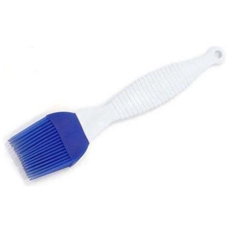 foto del prodotto pennello da cucina medio in silicone blu