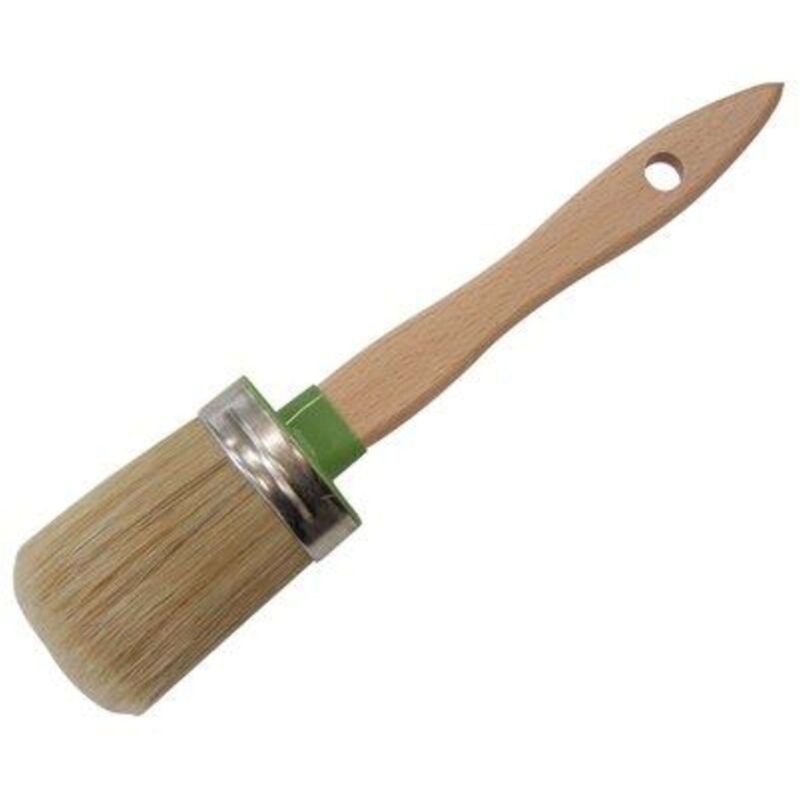 foto del prodotto pennello ovalino manico plastica vuoto 100 itr setola bionda n xmm 4x44 12 pezzi