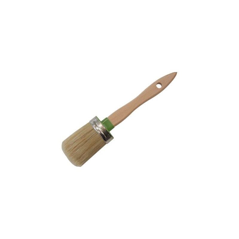 foto del prodotto pennello ovalino manico plastica vuoto 100 itr setola bionda n xmm 4x44