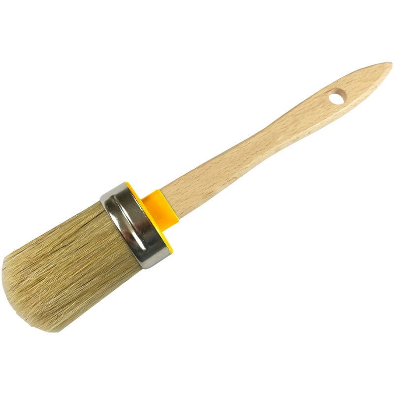 foto del prodotto pennello ovalino setola bionda lunga italrulli s.120 - misura 14