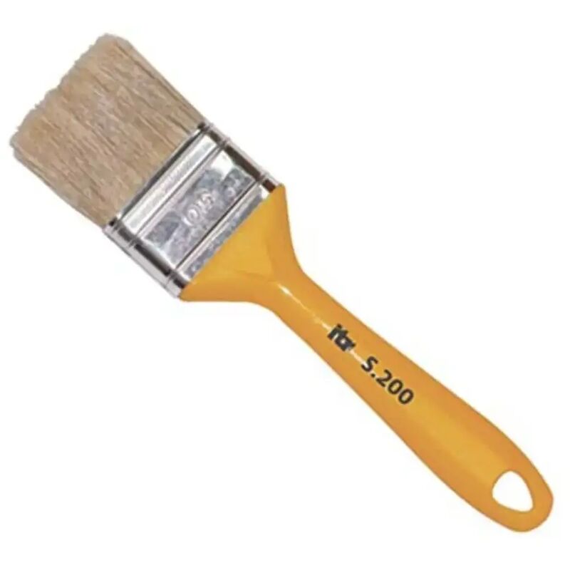 foto del prodotto pennello pennellessa manico plastica 40x44mm setola bionda